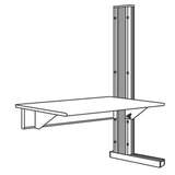 Dim4 Quick Ship Single Sided ESD Add-On Unit 30"D x 60"W x 72"H Columns redirect to product page